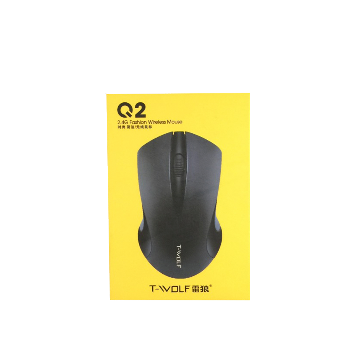 Mouse Inalámbrico 2.4Gh TWOLF Q2